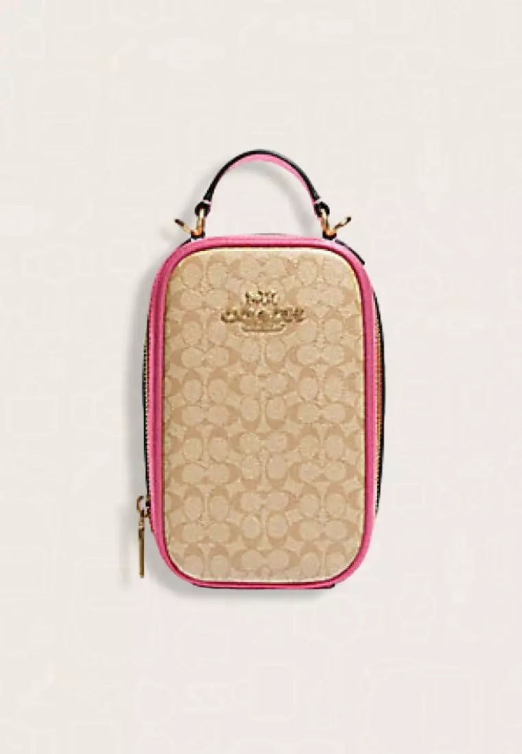Coach signature colorblock phone crossbody store