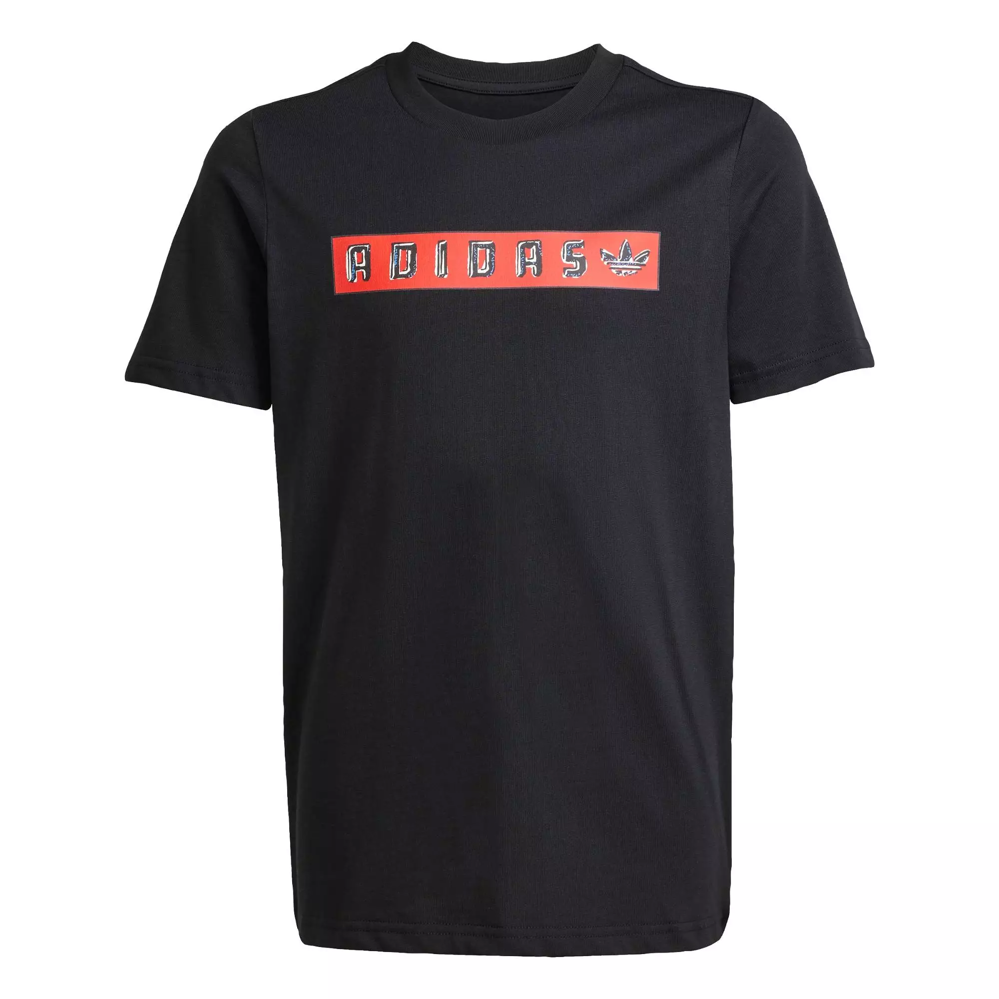 Lifestyle Graphic Tee Kids Unisex Black JY2822