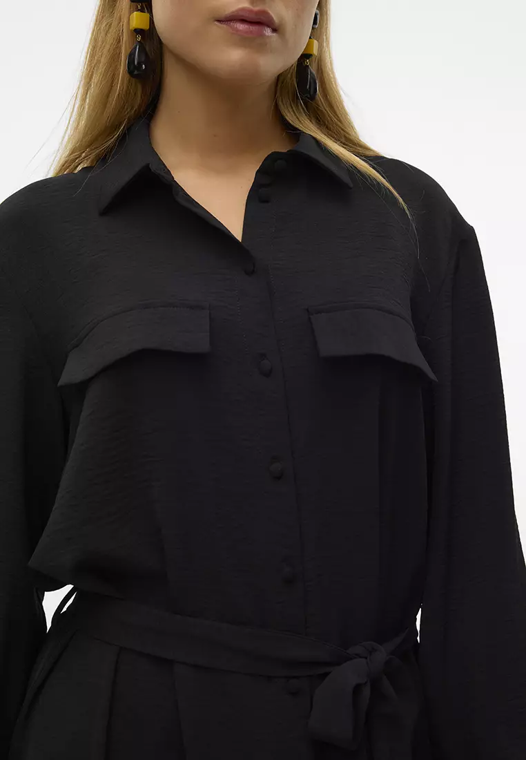 Alva Long Sleeves Shirt Dress