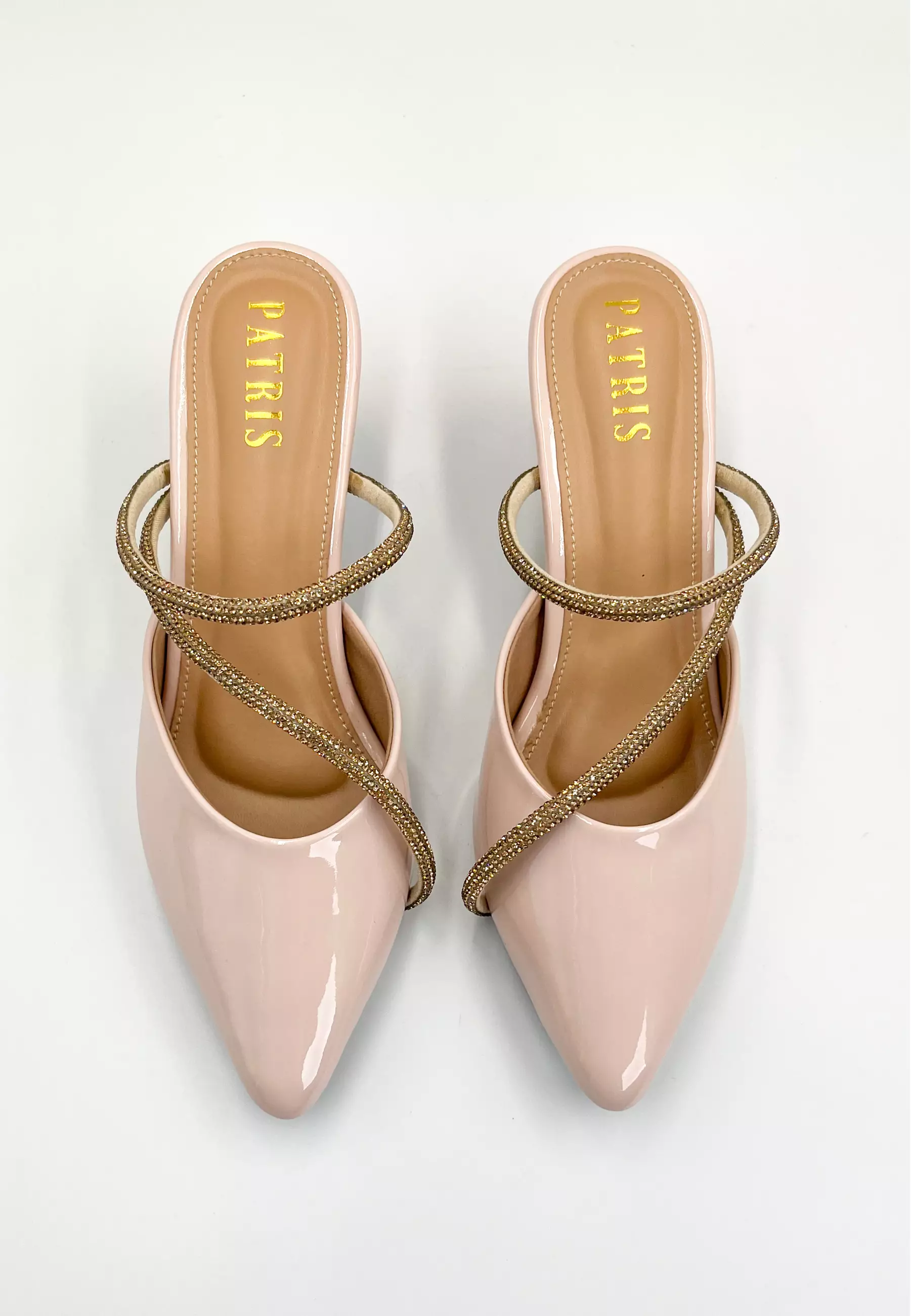 PATRIS Labels Mules Wanita Heels / Hak 5 Cm