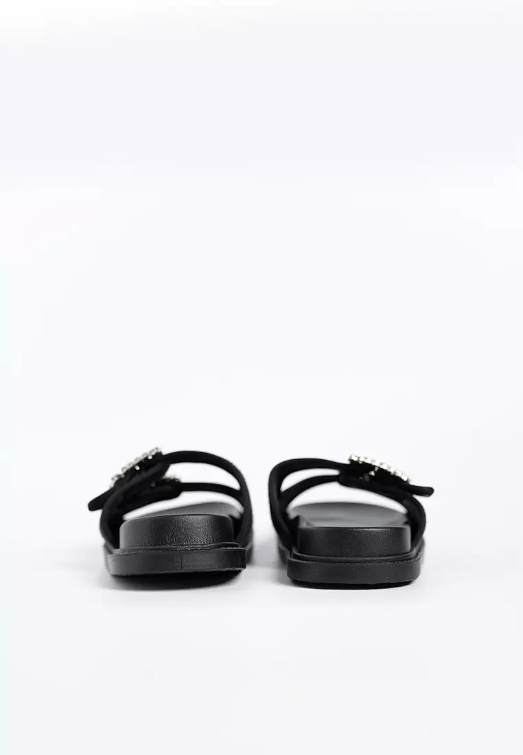 Chestee Jute Rhinestone Sandals