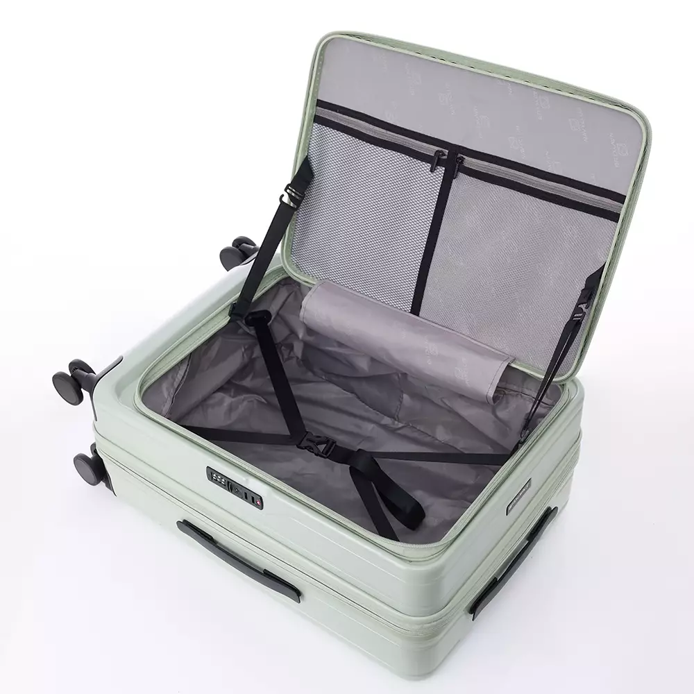 Navy Club Travora Koper Hardcase ABS PC - 4 Roda Putar TSA Lock - Size 24 Inch