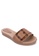 Beira Rio brown Slides with Buckle E5DBDSH06A9813GS_1