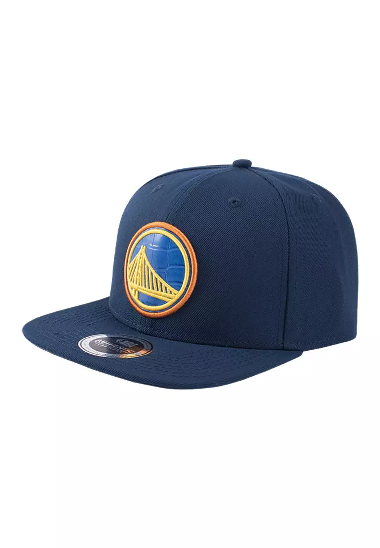 Skin Golden State Warriors Mens Flat Snap Back Cap