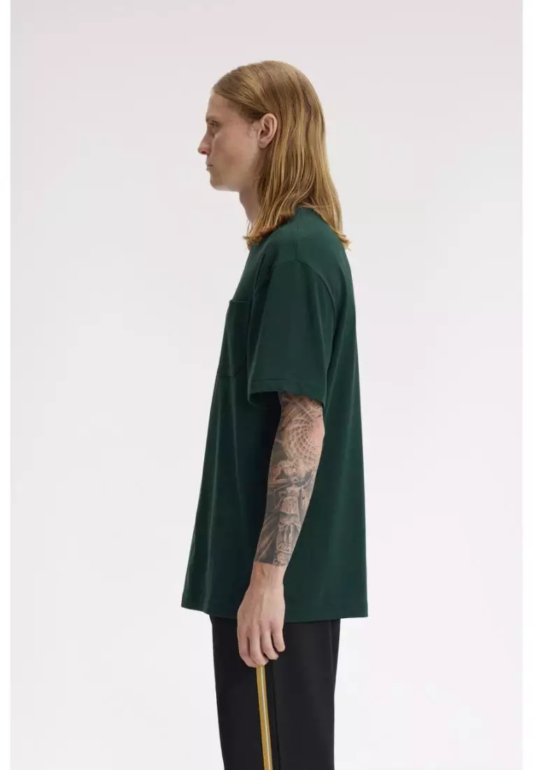 Fred Perry M2408 Pocket Detail T-Shirt (Grassroots)