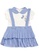 Toffyhouse blue Toffyhouse Hi There Little Bear! Pleated Suspender Dress C3972KA7928F47GS_1