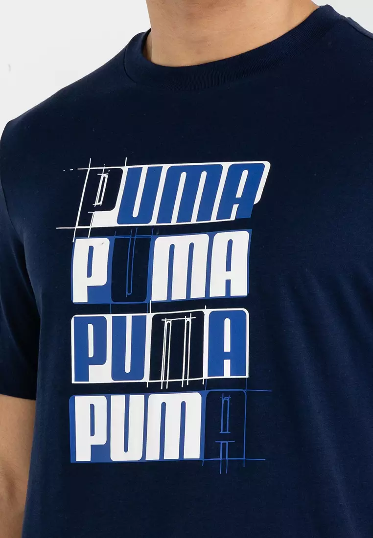 Buy PUMA Ess+ Logo Lab Tee 2024 Online | ZALORA Singapore