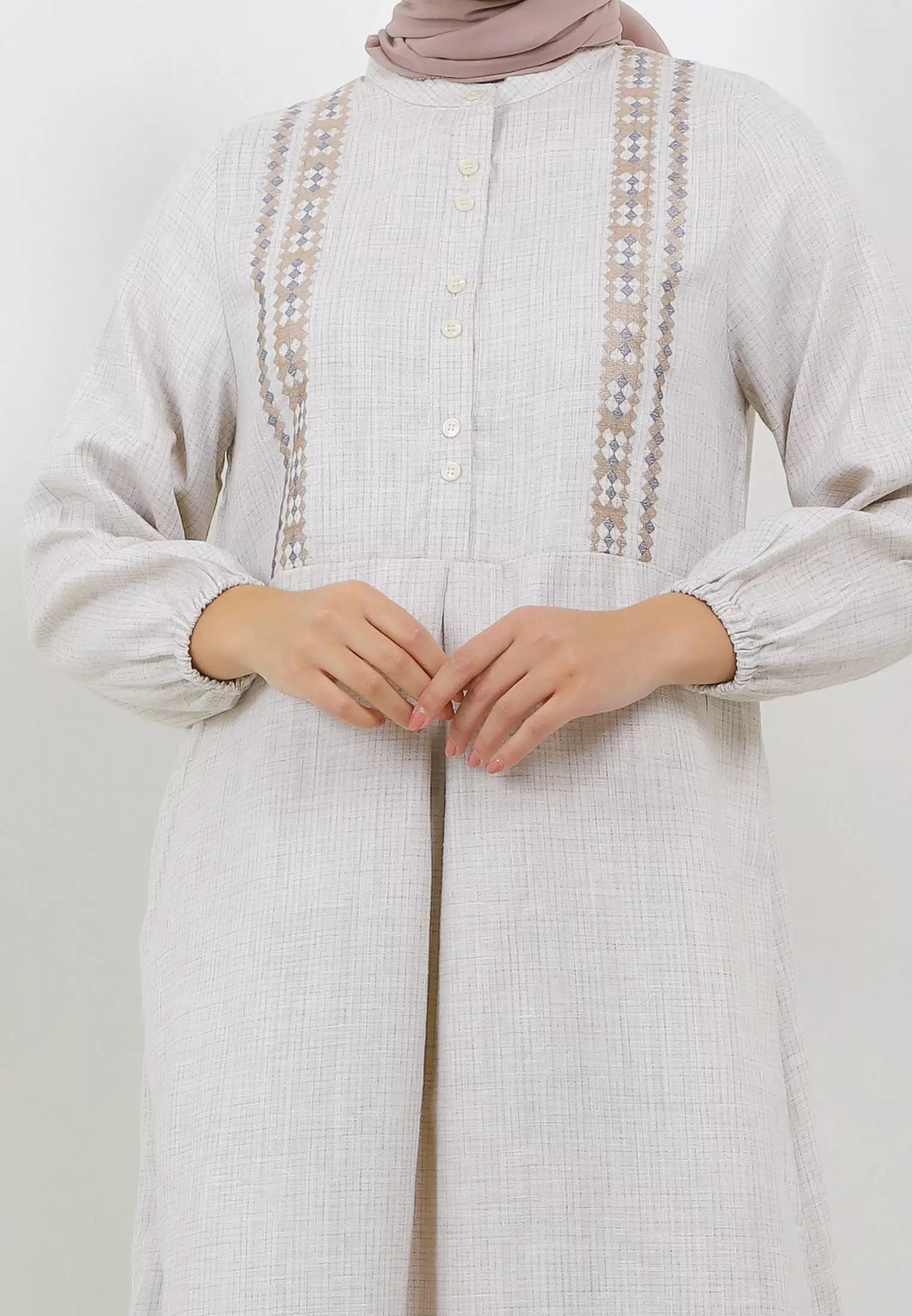 MFMW Fierce Dress Gamis Beige