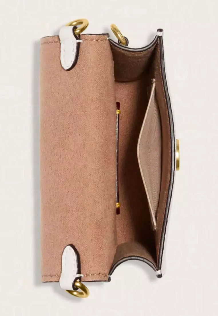 Coach Phone Crossbody Bag Chalk