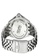 Gevril silver Gevril Men's Wall Street Royal BLU Dial Royal BLU Ceramic Bezel Stainless Steel Bracelet 848E1AC31B7357GS_2