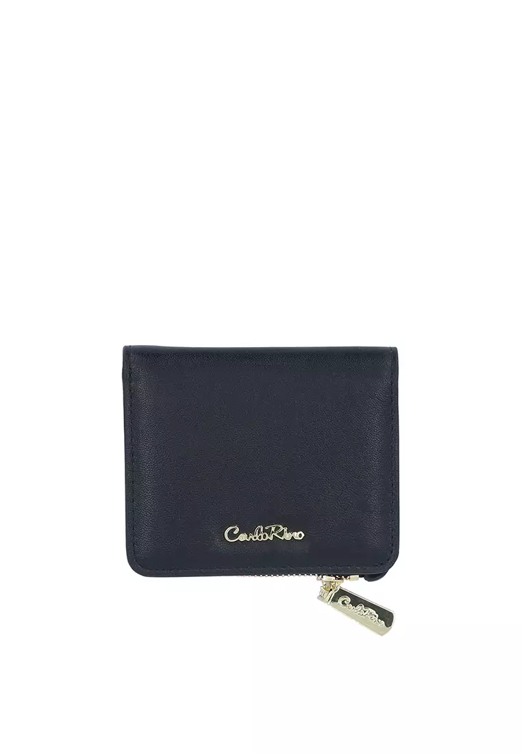 Buy Carlo Rino Onyx Short Wallet - Black 2026 Online | ZALORA