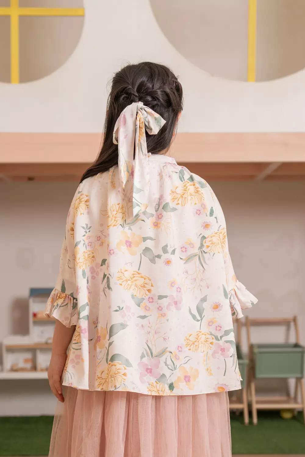 Klamby - Zinnia Blouse Kids Ivory 1/2