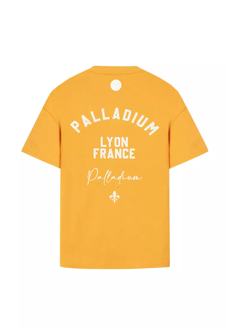 MEN'S VINTAGE PALLADIUM LOGO LOOSE FIT COTTON T-SHIRT