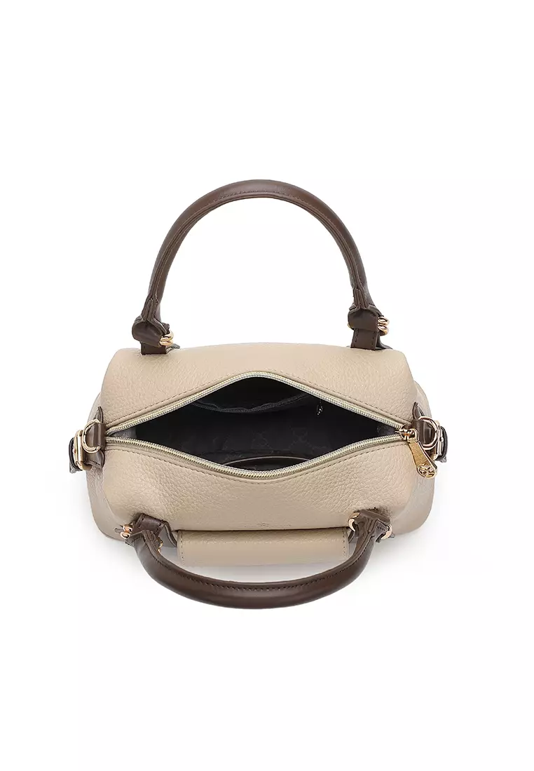 Women's Top Handle Bag / Sling Bag / Crossbody Bag / Shoulder Bag - Beige