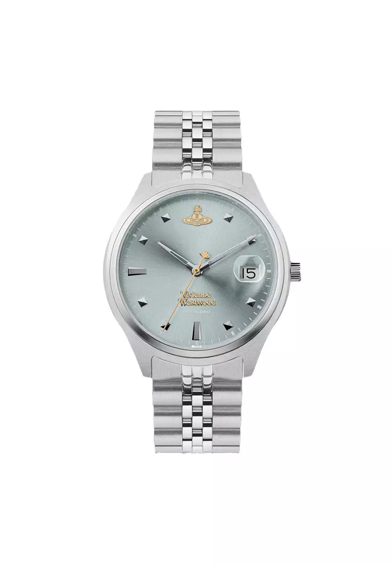 Camberwell Watch In Blue/Silver VV261