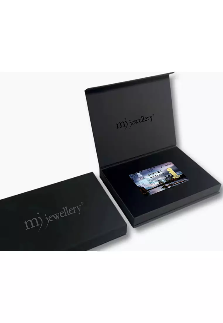 5G系列 999.9/24K足金 觀音卡片 (0.5克)