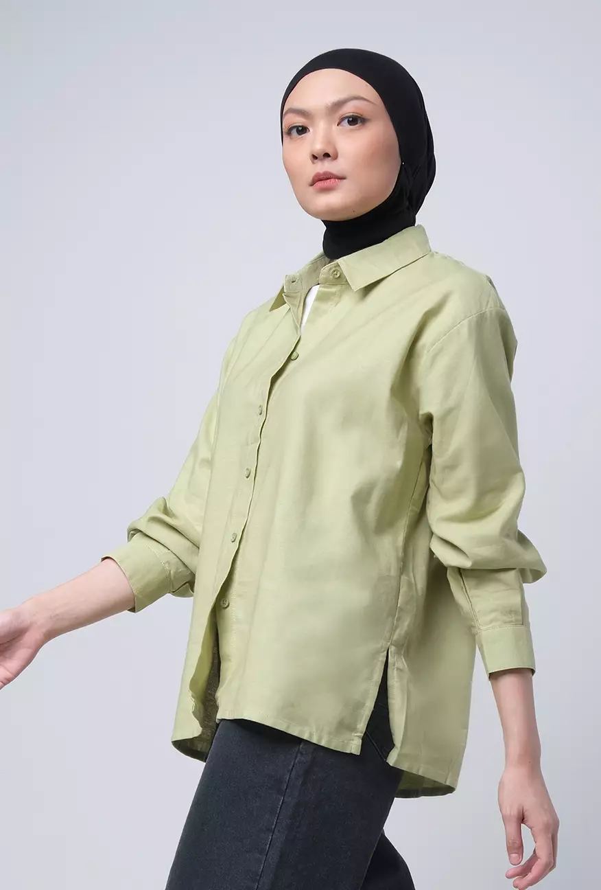 Kemeja Wanita Karla Lime