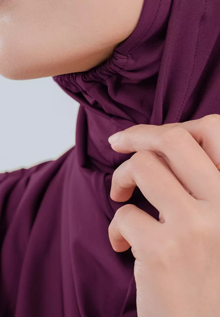 HIJAB INSTAN VALEEQA - BURGUNDY