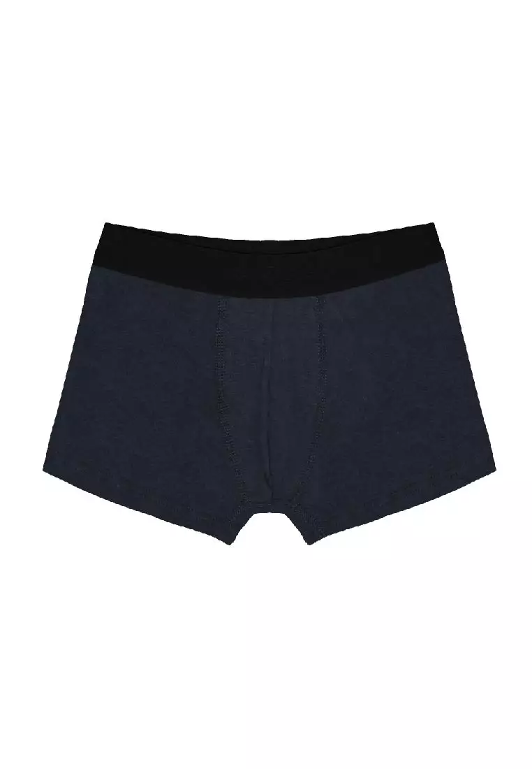 Biofresh Men's Antimicrobial Cotton Boxer Brief 3 pieces in a pack UMBBG12