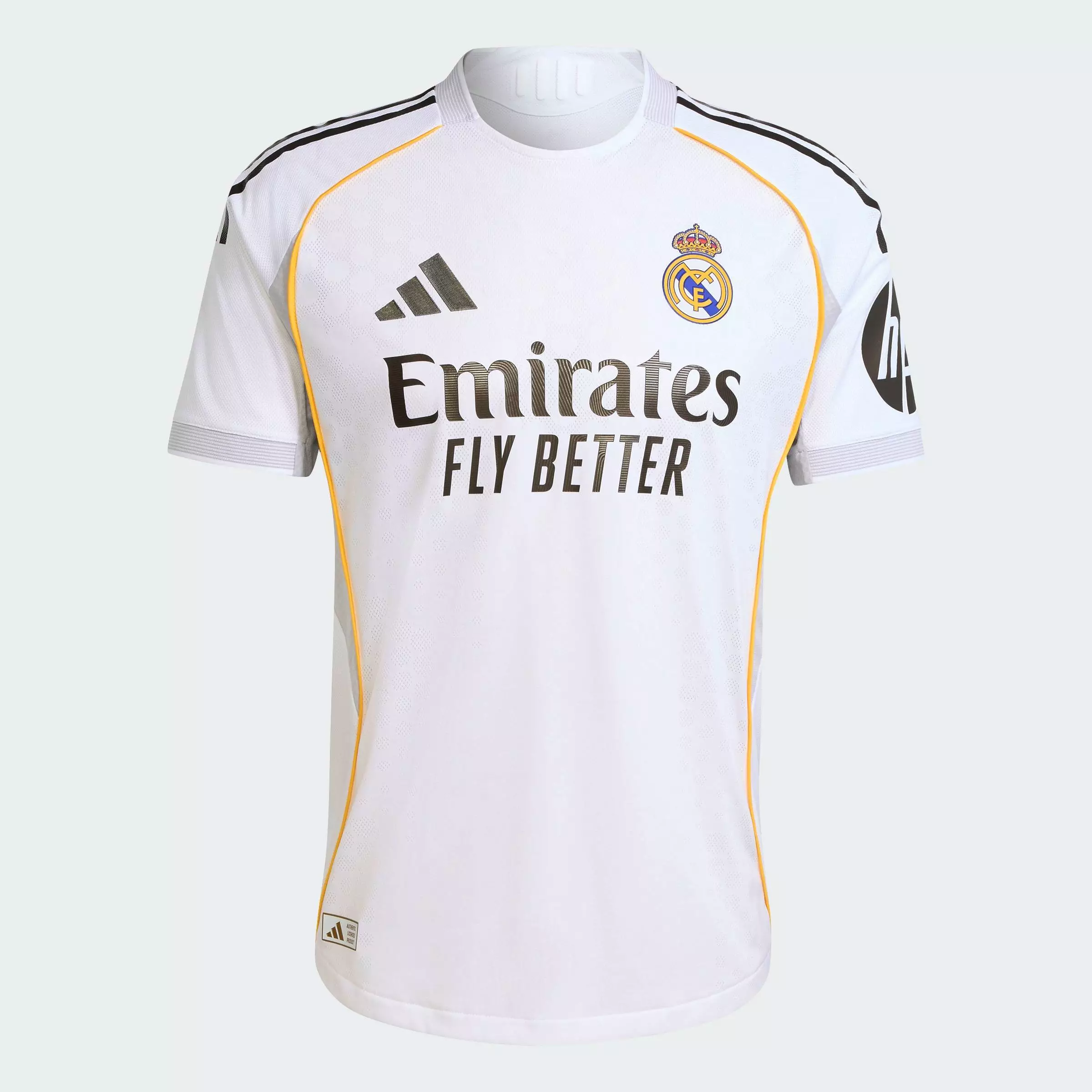 Football Real Madrid 25/26 Home Authentic Jersey Men White JV5918