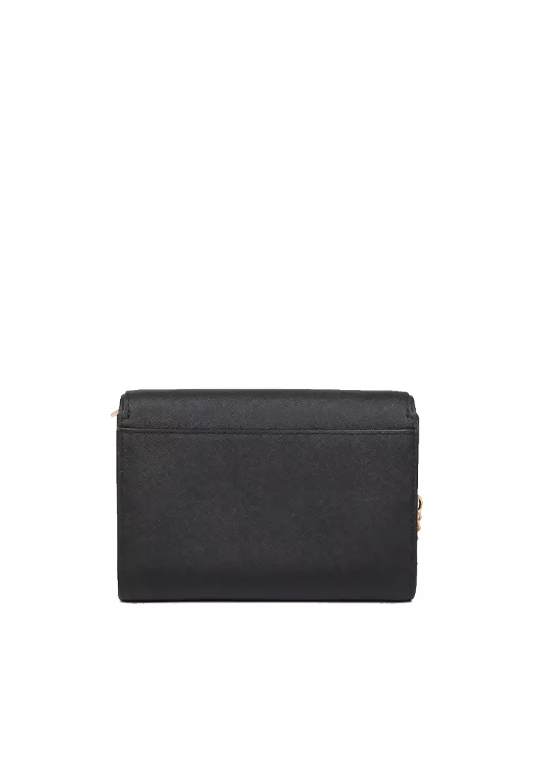 Tory Burch 136093 Emerson Chain Wallet In Black