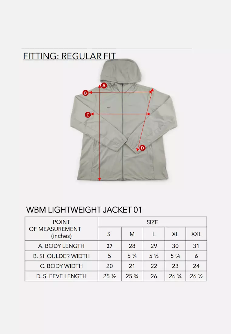 World Balance Men's Lightweight Jacket 01
