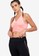 ZALORA ACTIVE pink Gather Front Crop Top BBE51AA6EDC061GS_1