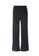 London Rag black Solid Side Slit Trousers in Black C96BAAA7895C83GS_7