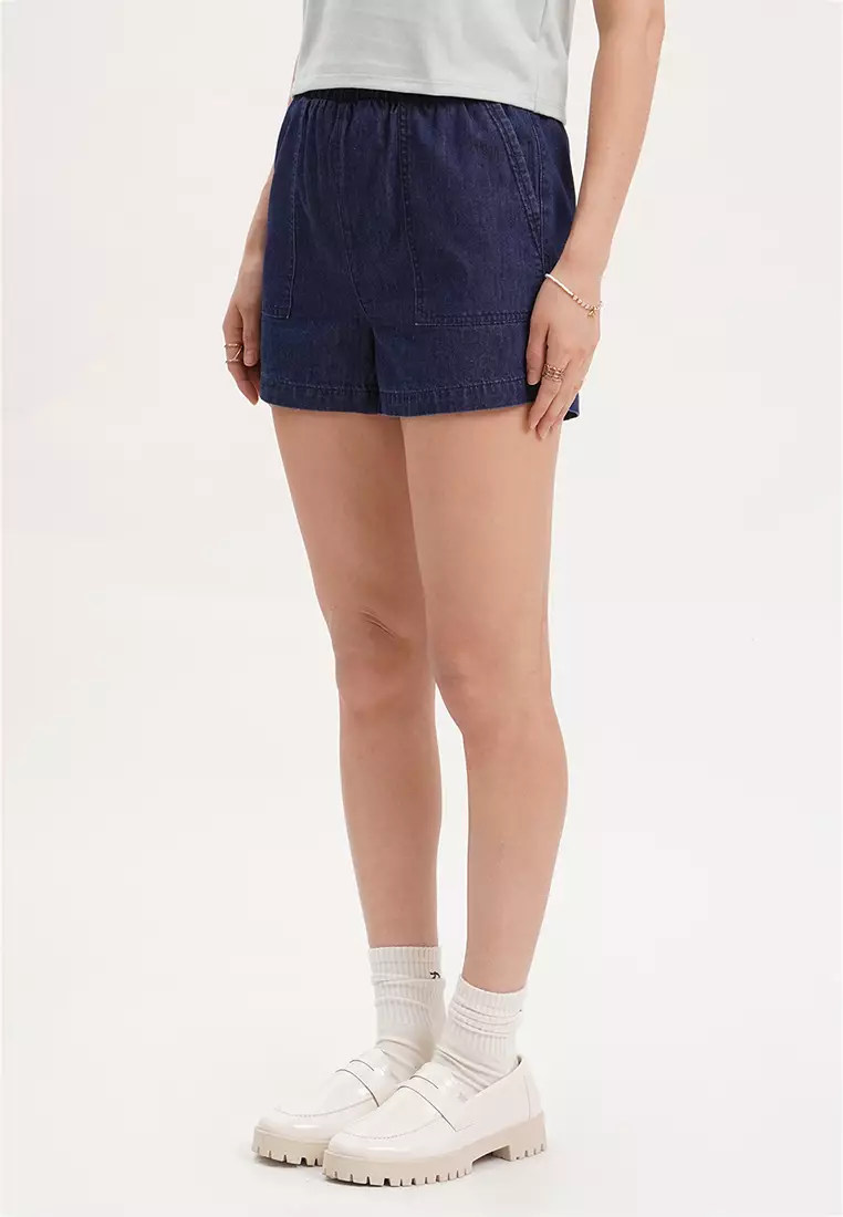 Penshoppe denim shorts for women online