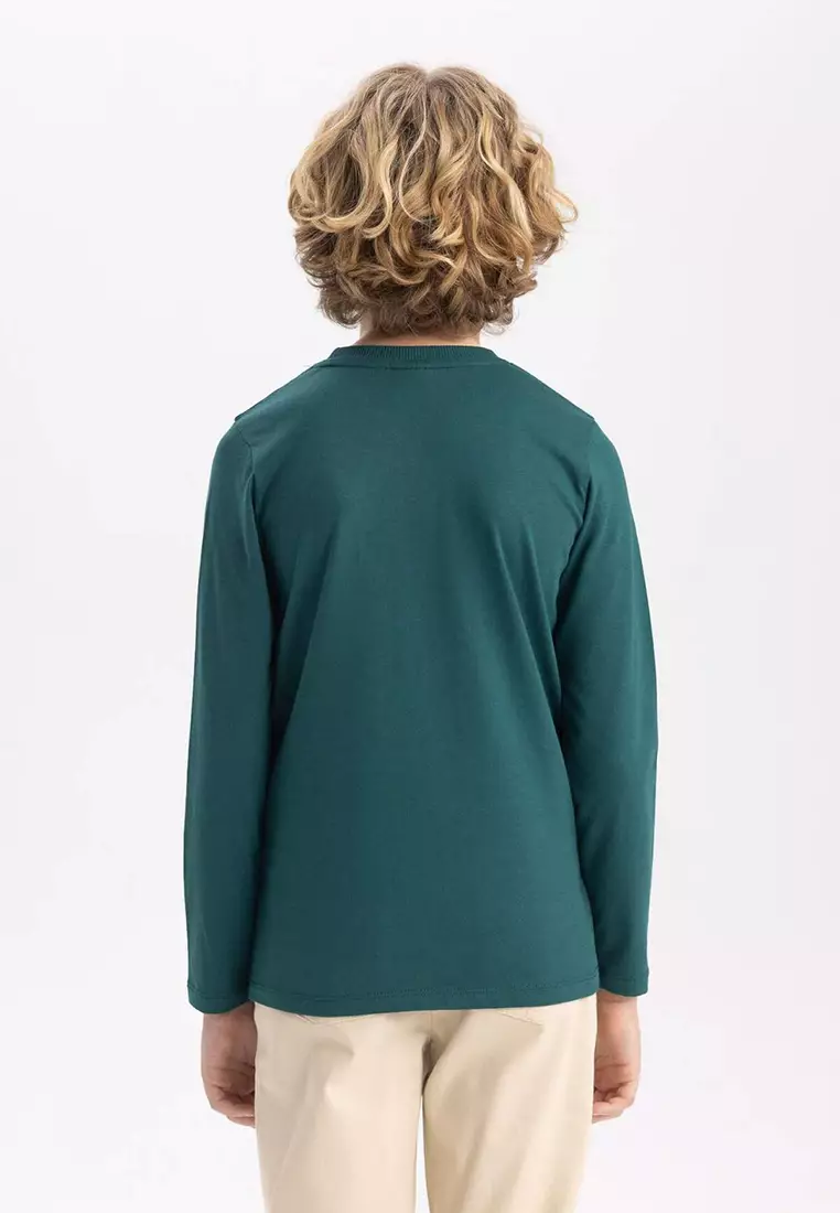 jual-defacto-boy-s-crew-neck-basic-plain-long-sleeve-t-shirt-b7771a8ns