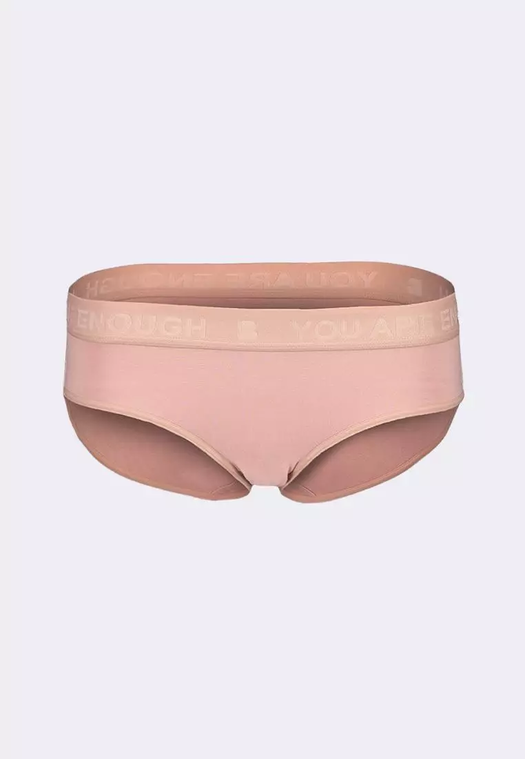 Buy online Pink Solids Hipster Panty from lingerie for Women by