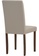 DoYoung white HASKELL (Set-of-2 Walnut/Cream) Faux Leather Parsons Chair E1FD3HLF3BBAFCGS_4