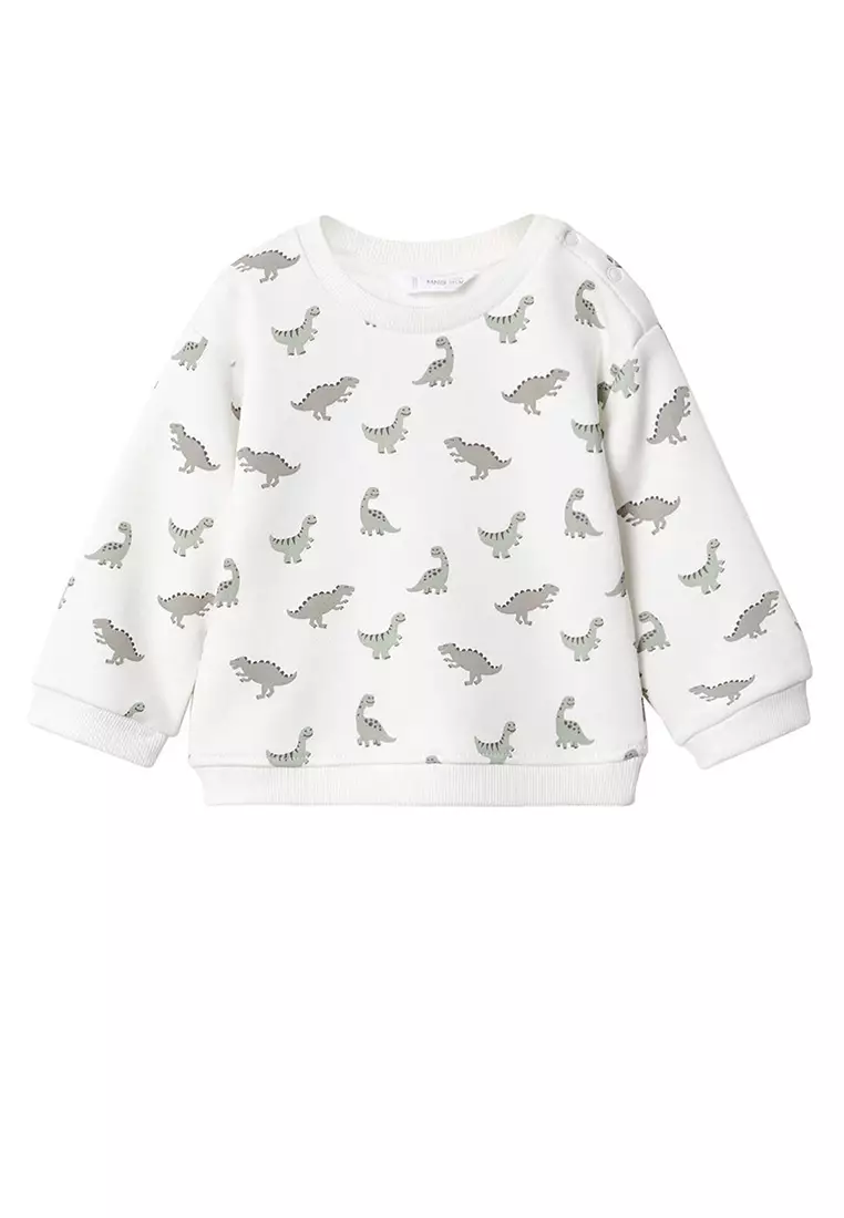Dinosaurs Print Sweatshirt