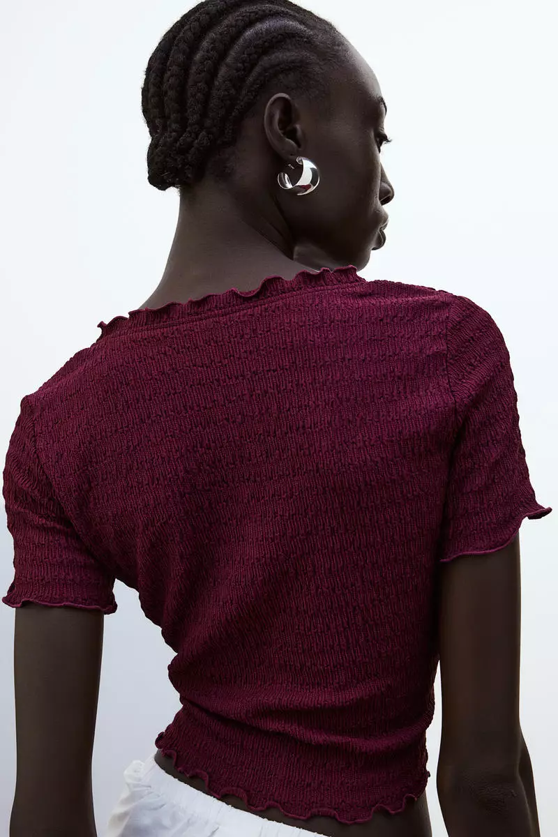 h&m cropped cardigan