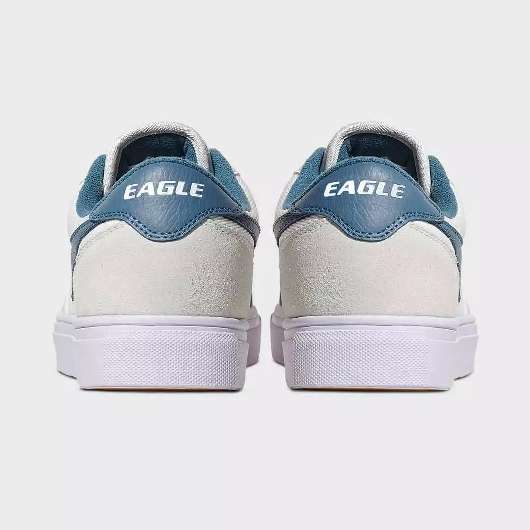 Eagle Sepatu Sneakers Lifestyle Ace - PUTIH/BIRU TUA