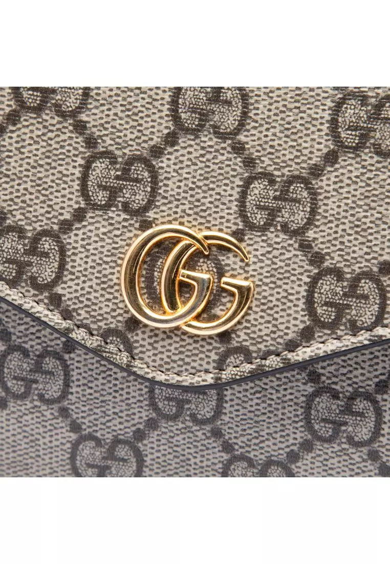 Pre-Loved Gucci Gg Supreme Web Ophidia Pochette Crossbody