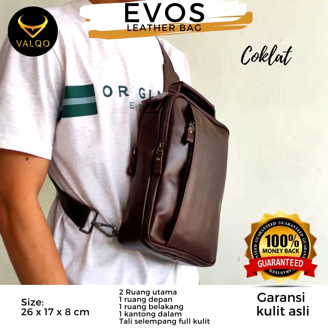 Tas Slingbag Kulit Evos