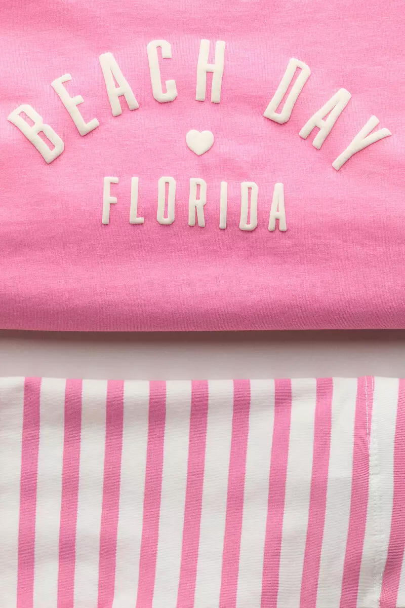 2-piece cotton jersey set