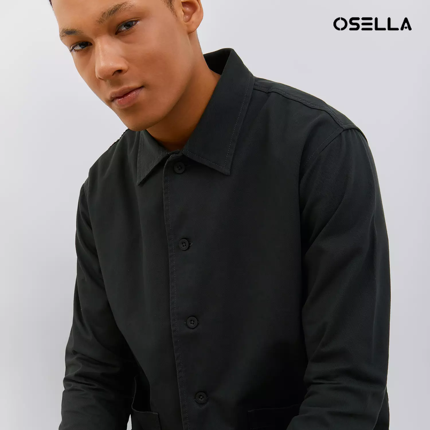 [NEW] Osella Utility Jacket 20614004 | Jaket Pria Warna Dark Olive