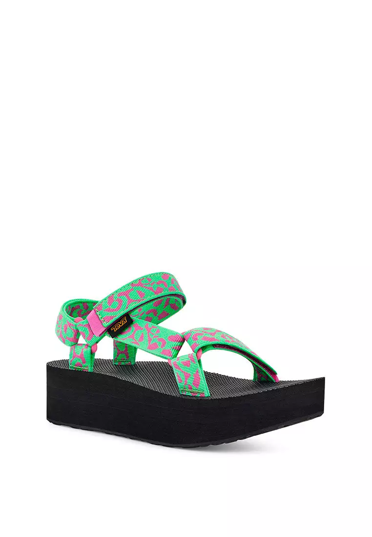 Women's Flatform Universal Sandal Flip Summer Green (1008844-FSGRN)