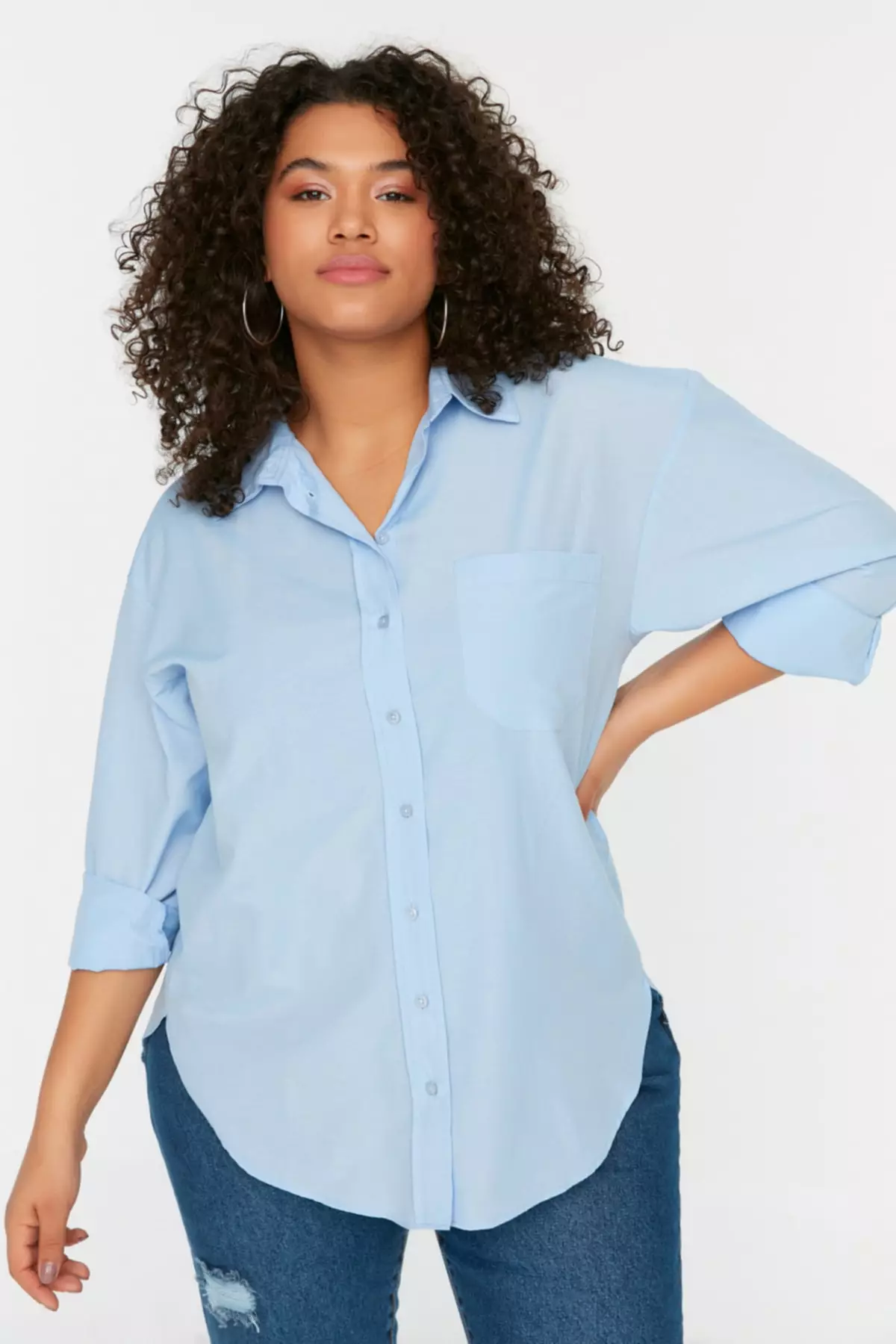 Plus Size Casual Shirt