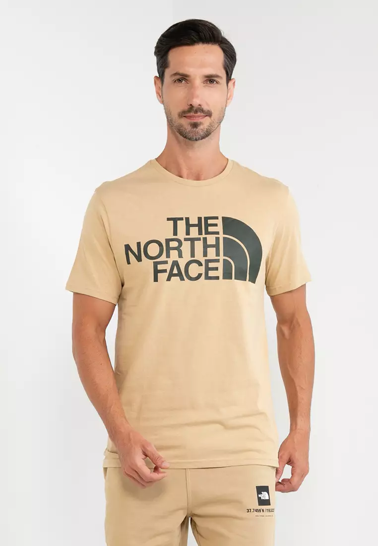 Buy The North Face Men's Standard T-Shirt in Khaki Stone 2024 Online