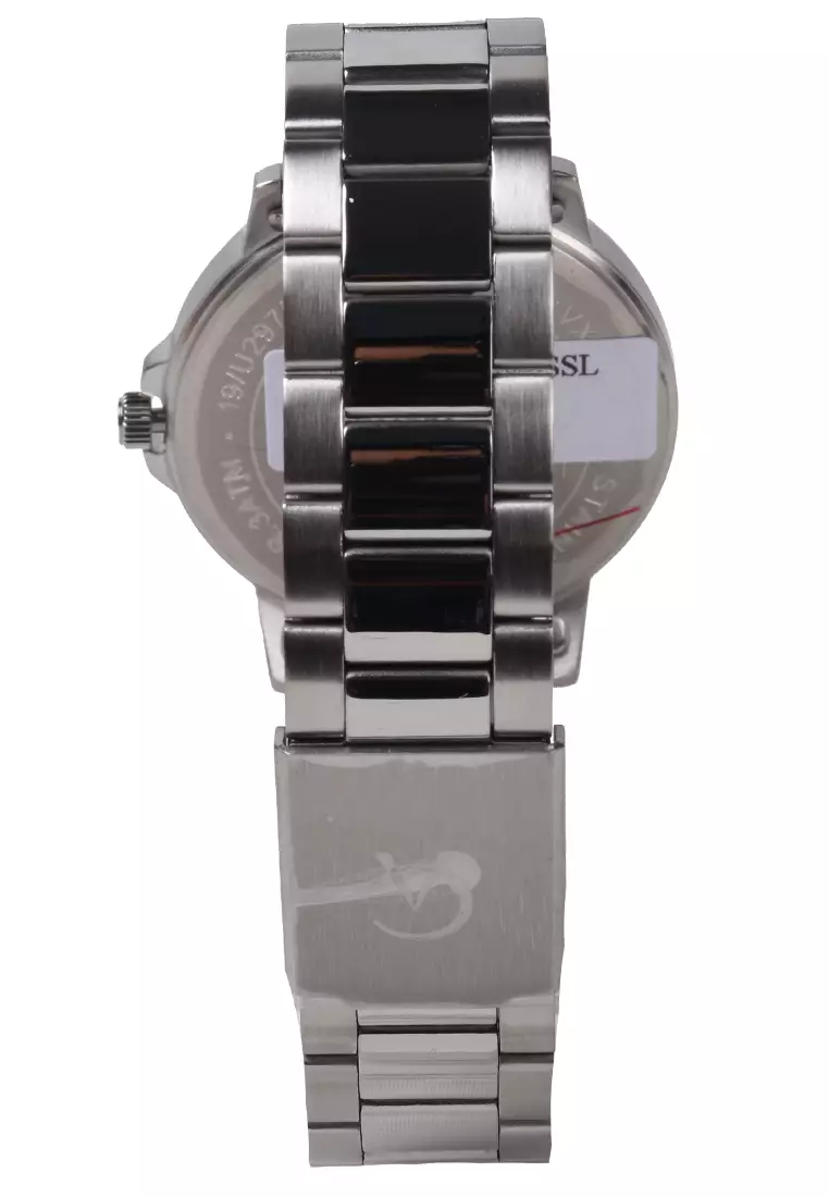 Alexandre Christie Primo Steel - Jam Tangan Analog Pria - Silver Stainless Case & Band - 1014MDBSSSLBA