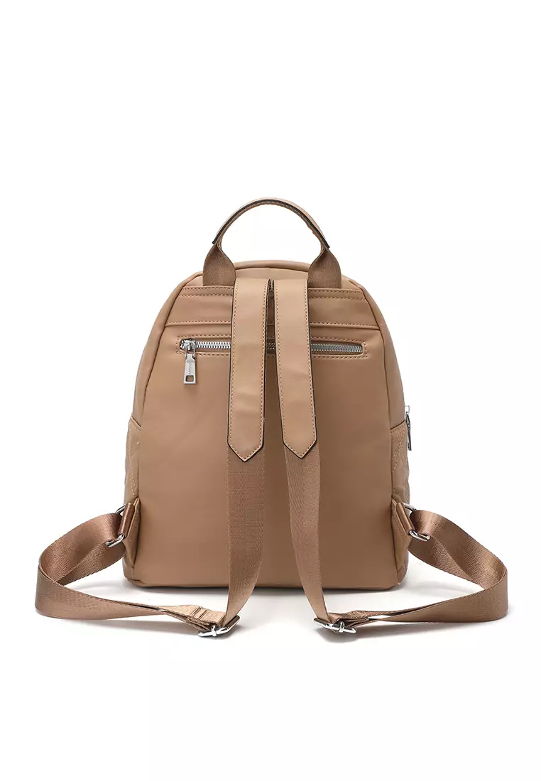GYKACO MISHA Khaki - Tas Ransel Wanita - Fashion Backpack (IMPORT)