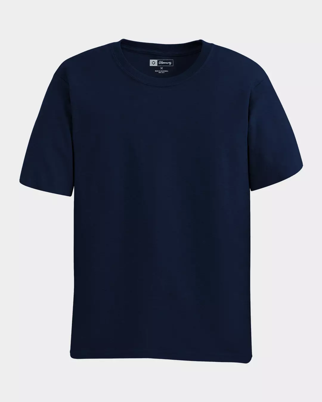 Kaos Polos Cotton Combed 24s BCI Super Soft Navy Unisex