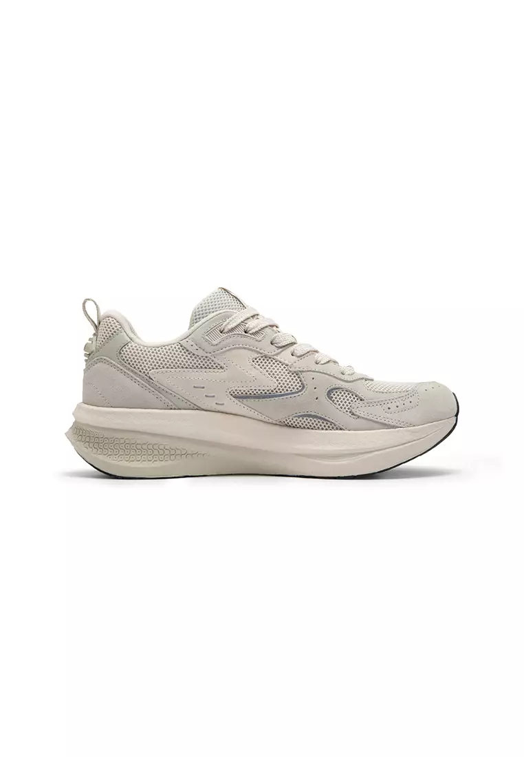 Spire Retro Men’s Retro Culture Shoes in Grey/Oat Milk
