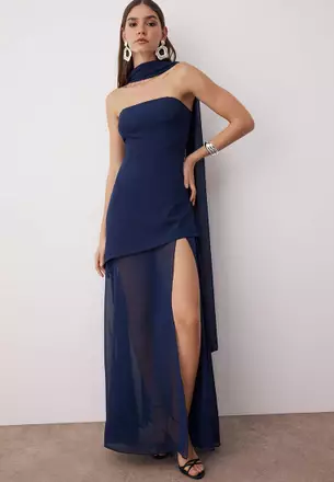 v neck knee length evening dresses Sparkly Spaghetti Strap Short A Line Prom Dress main image 1