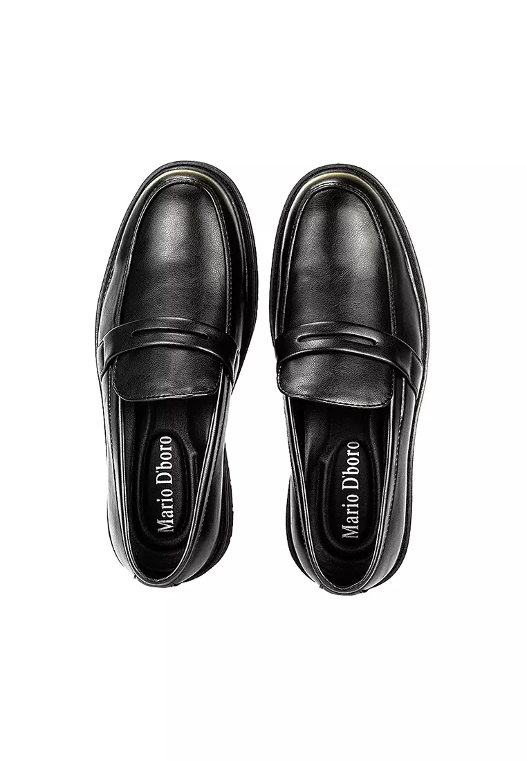 Men's Formal Slip-On Shoes MW 24137 Black C38 C57 C72 C87