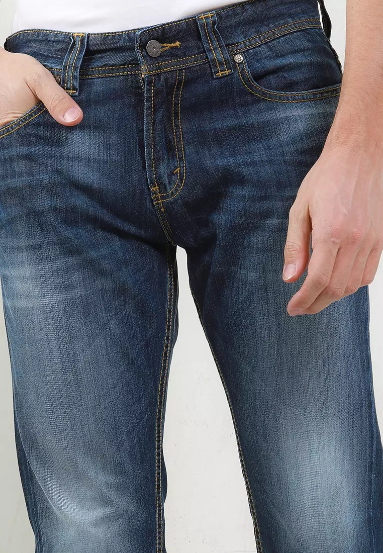 Slim Fit Denim Pants CFL069C