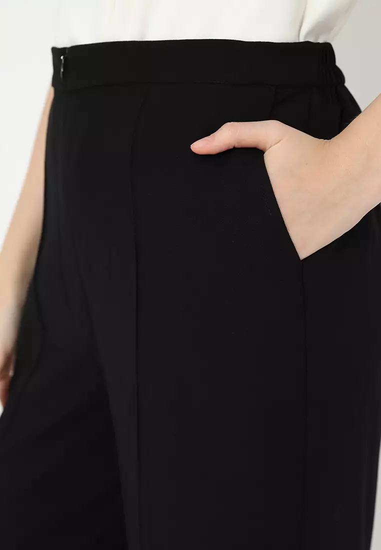 Long Cullote Trendy Look In Black By Brilliant Girl Warna HITAM